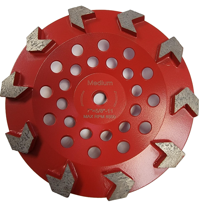 7" ARROW segment cupwheel