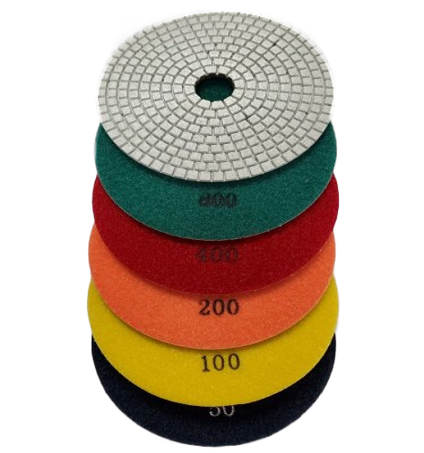 Resin polish pad
