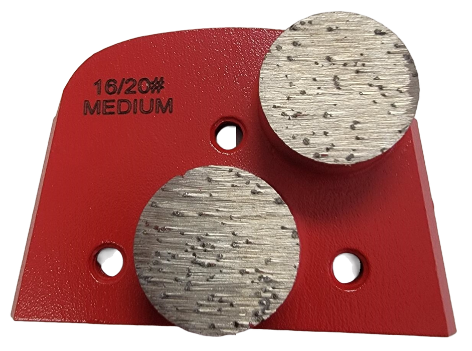 16/20 grit medium bond Lavina double Dot segment