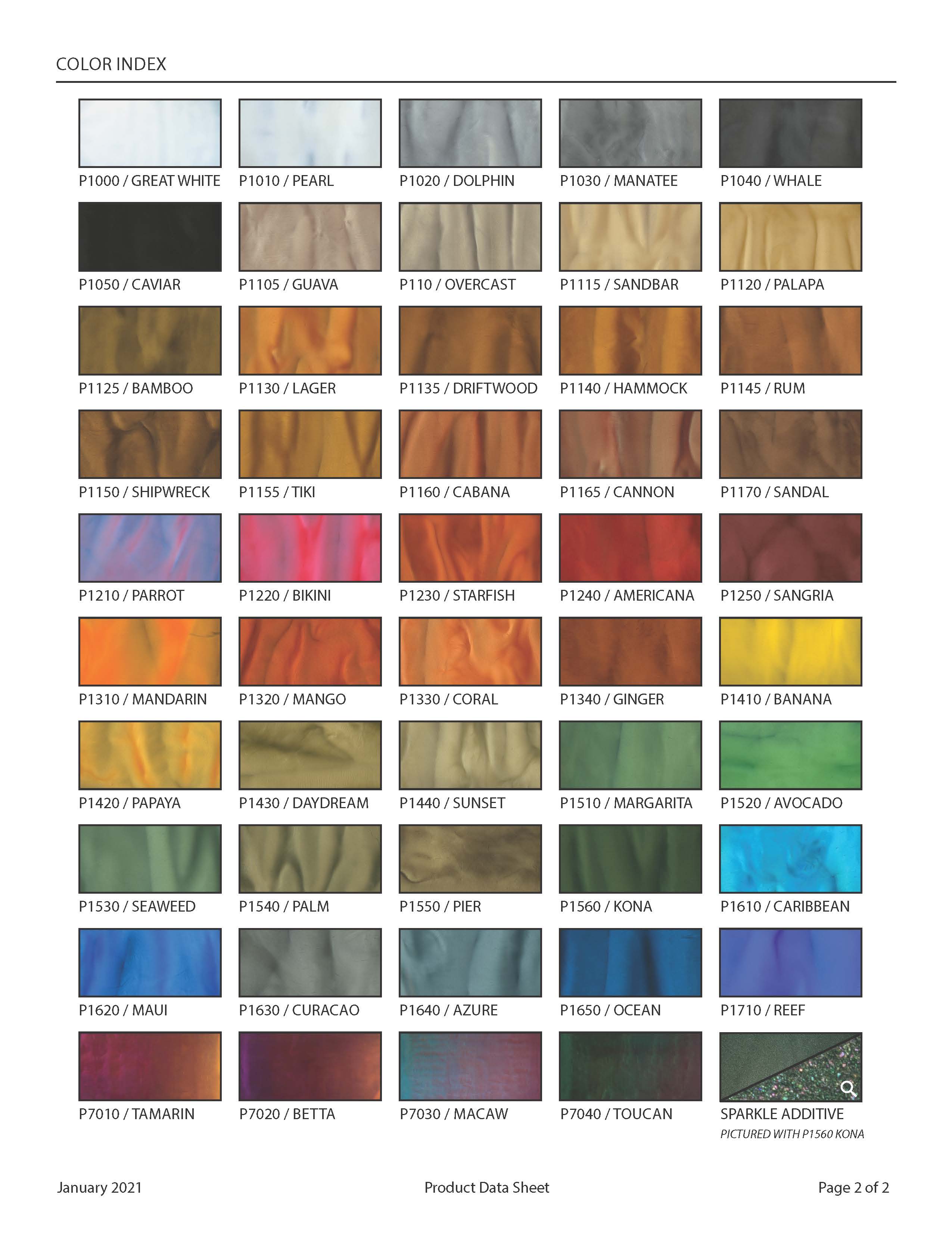 Color Pigment - 16 oz. jar