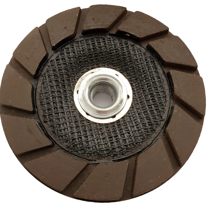 5" Ceramic bond transitional edge wheel