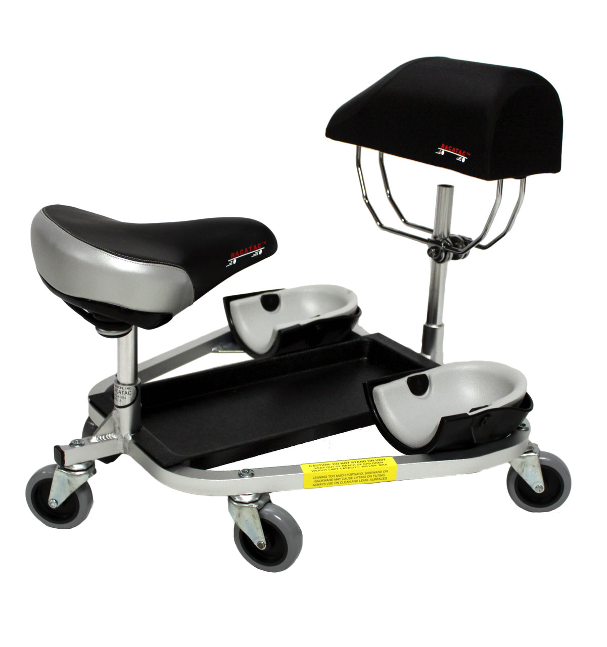 Racatac rolling kneepad with chest support