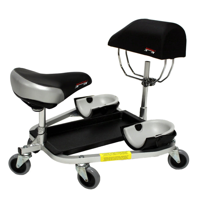 Racatac rolling kneepad with chest support