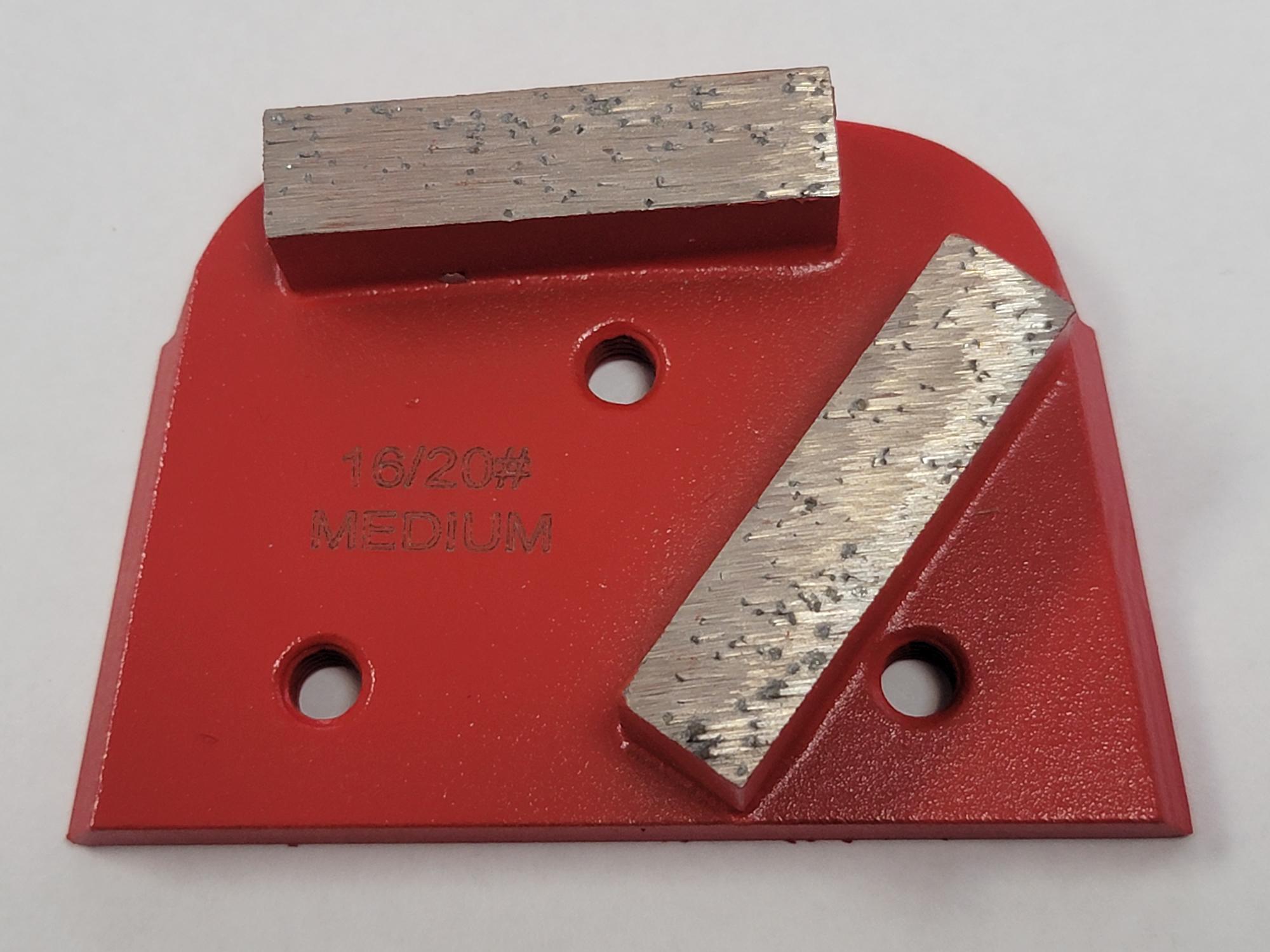 16/20 grit medium bond Lavina double Dot segment