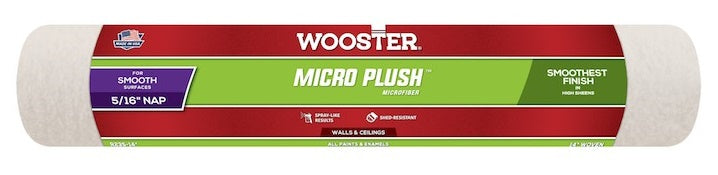 Wooster Micro-Plush 5/16" nap roller cover