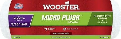 Wooster Micro-Plush 5/16" nap roller cover