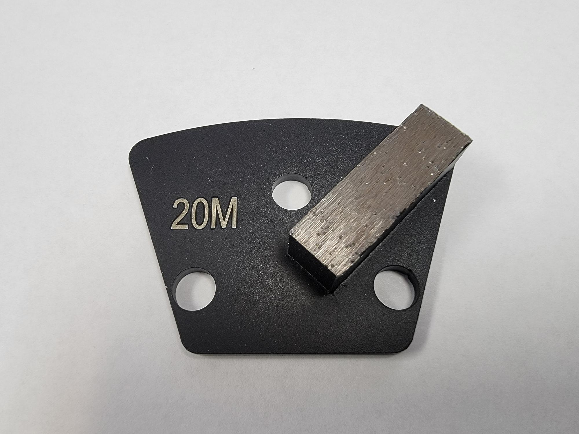 20 grit medium bond Single Bar segment